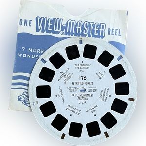 🎈2/$20 - VIEW-MASTER 176 “PETRIFIED FOREST. Nat’l Monument, AZ, U.S.A.”